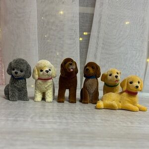 Barbie Pet Lovin’ Puppy Twins Set Poodles, Irish Setters & Golden Retriever Sets